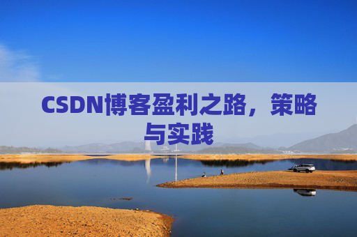 CSDN博客盈利之路，策略与实践